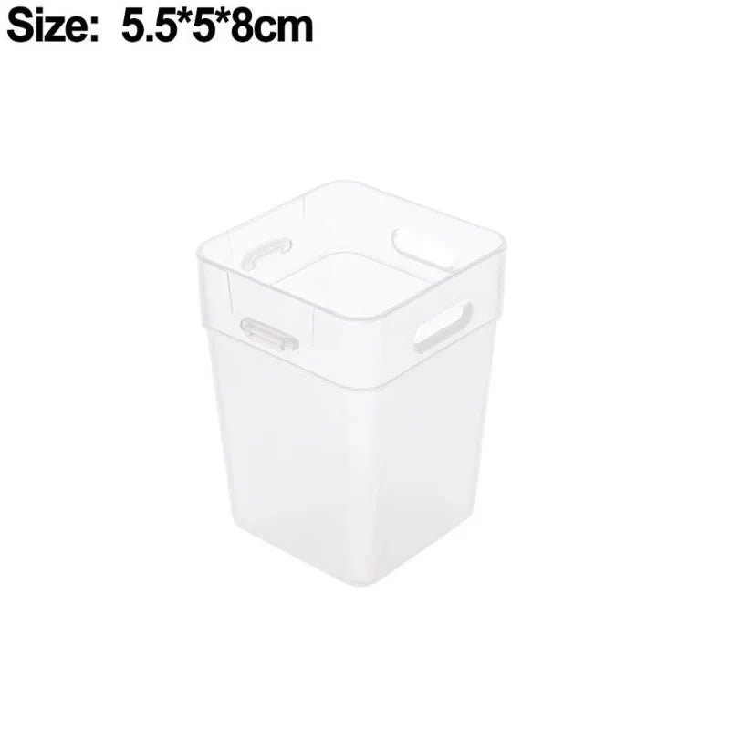 1-4Pcs Refrigerator Storage Boxes Kitchen Fruit Vegetable Fresh-Keeping Box Fridge Side Door Container Organizer Accessories