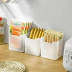 1-4Pcs Refrigerator Storage Boxes Kitchen Fruit Vegetable Fresh-Keeping Box Fridge Side Door Container Organizer Accessories