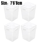 1-4Pcs Refrigerator Storage Boxes Kitchen Fruit Vegetable Fresh-Keeping Box Fridge Side Door Container Organizer Accessories