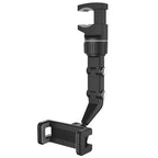 360° Car Rearview Mirror Phone Holder for Car Mount Phone and GPS Holder Support Rotating Adjustable Telescopic Phone Stand