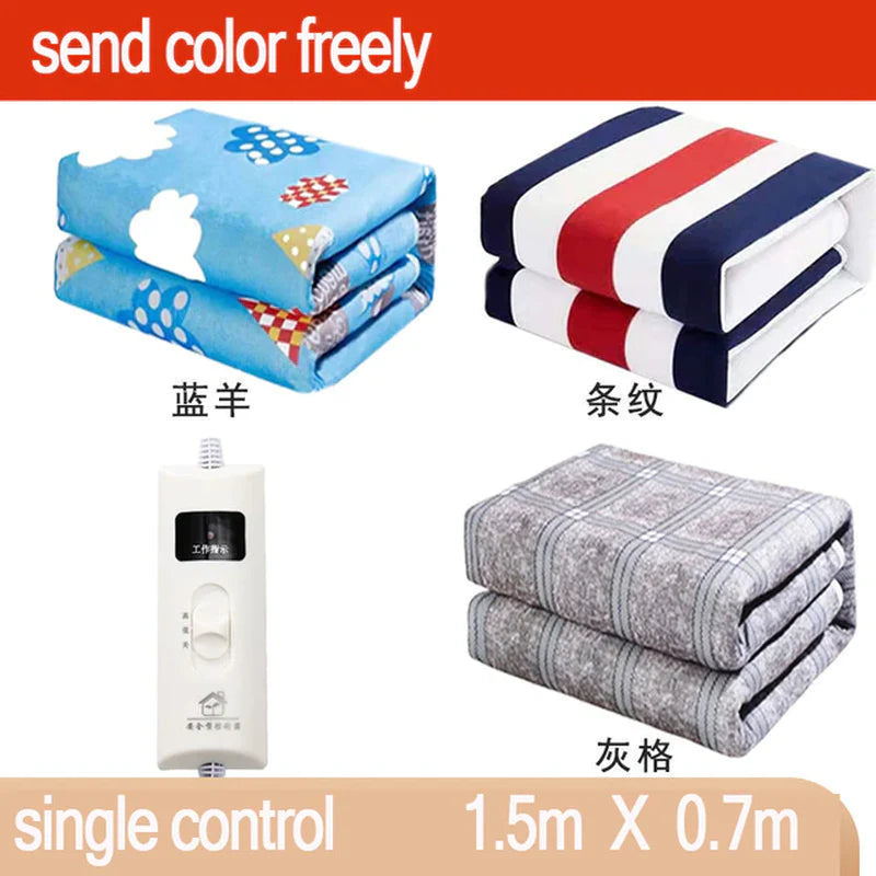 Automatic Power off Electric Blanket Heater Security Heated Mattress Thermostat Carpet Winter Warmer Sheets Electric Mattress