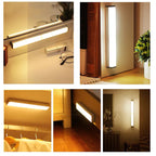 Motion Sensor Light Wireless LED Night Lights Bedroom Decor Light Detector Wall Decorative Lamp Staircase Closet Room Aisle Ligh