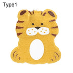 Cartoon Plush Hot Water Bottles Mini Portable Winter Warm-Fitting Gadgets Reusable Rubber Hot Water Bag Hand Warmer Winter Gift