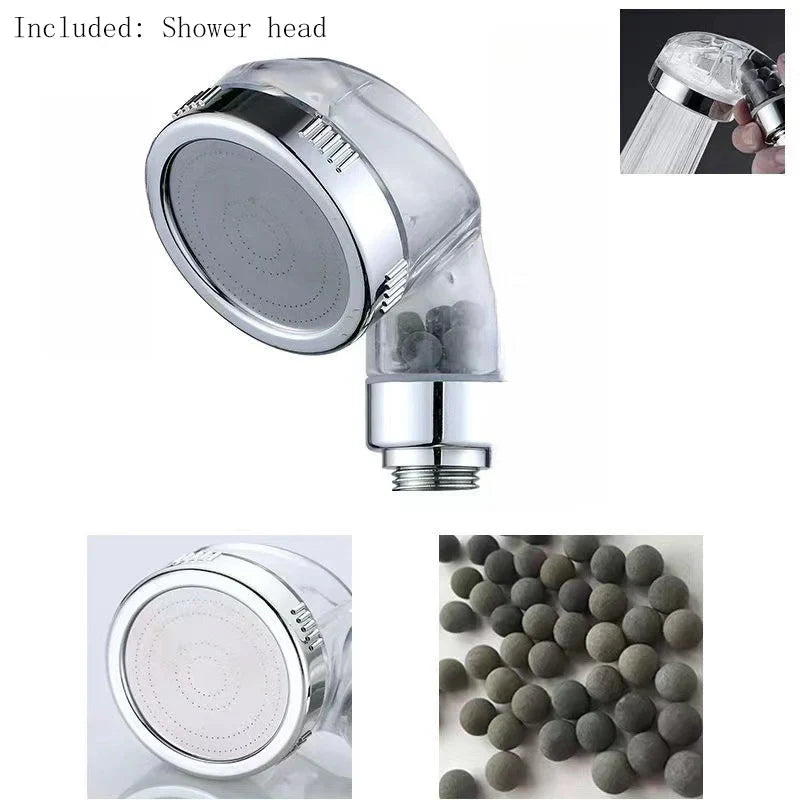 Washbasin Pool Shampoo Shower Faucet External Shower Extender Bathroom Hand Washing Shower Booster Nozzle Set