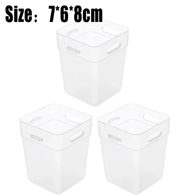 1-4Pcs Refrigerator Storage Boxes Kitchen Fruit Vegetable Fresh-Keeping Box Fridge Side Door Container Organizer Accessories