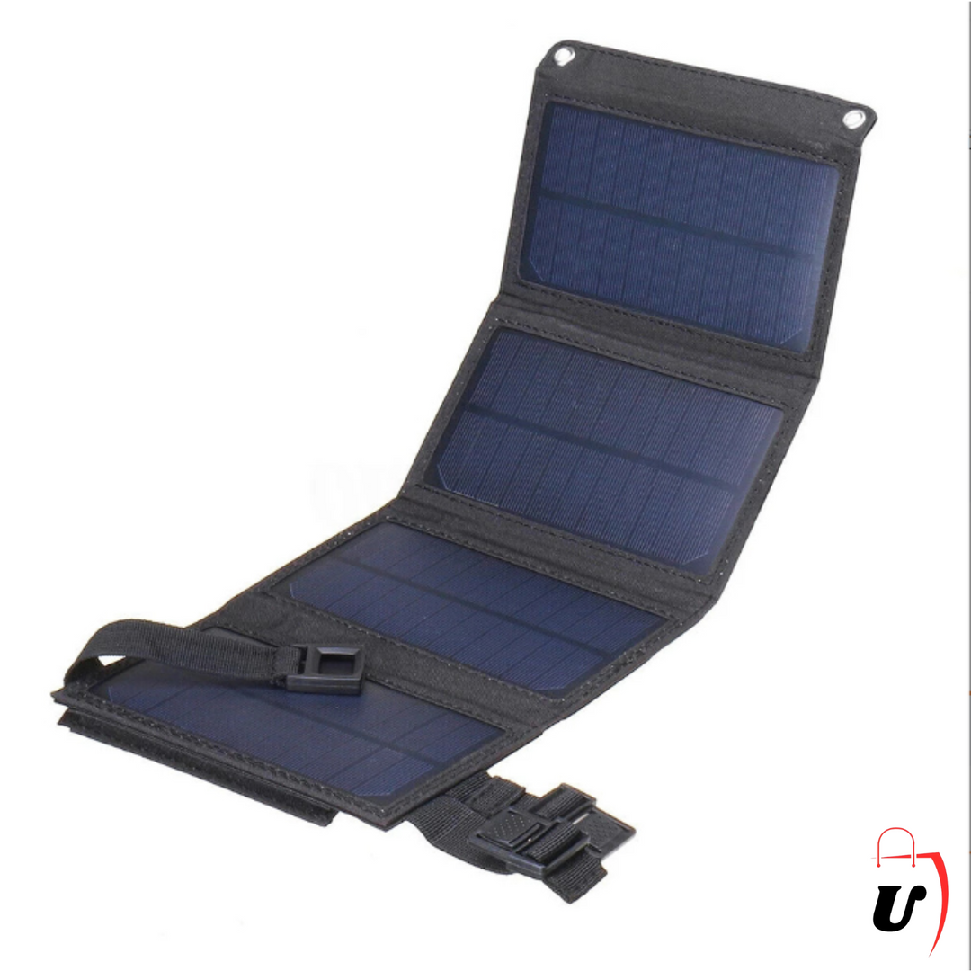 Faltbares Solarpanel - mit USB für unterwegs