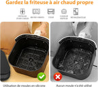 Moule Silicone Air Fryer 2 Pièces 5-8L Pour COSORI Ninja