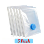 Vacuum Storage Bags or Pump Vacuum Seal Bag Space Saving Bags for Comforters Clothes Pillow Bedding Blanket Storage Organizer