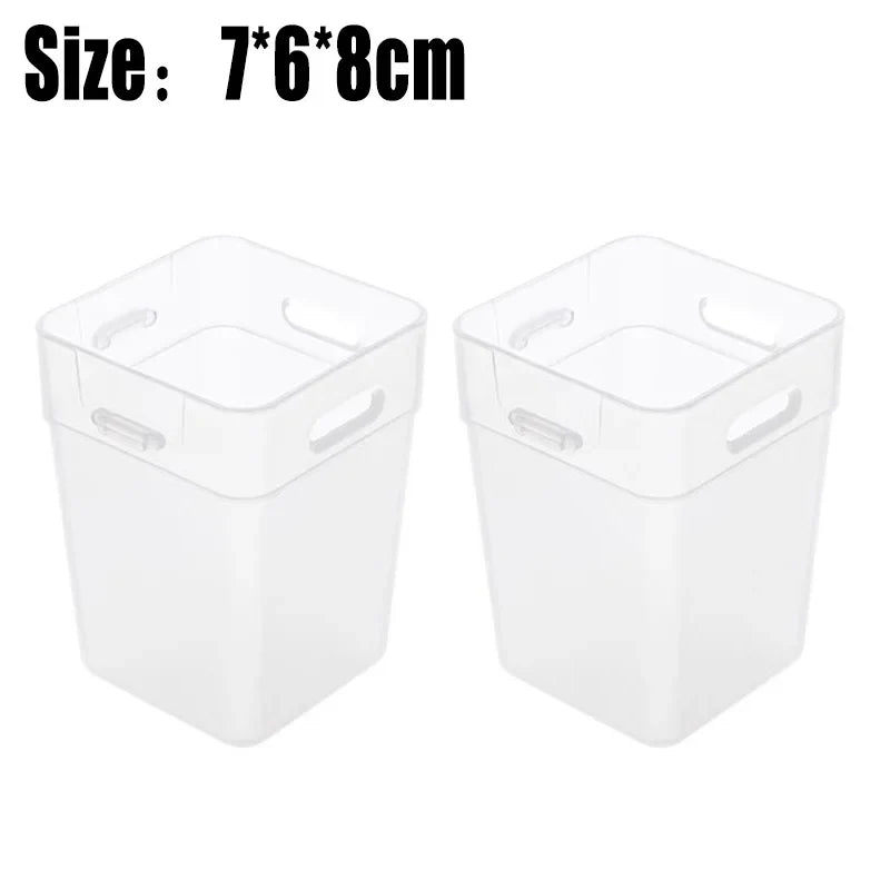 1-4Pcs Refrigerator Storage Boxes Kitchen Fruit Vegetable Fresh-Keeping Box Fridge Side Door Container Organizer Accessories