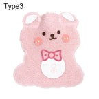 Cartoon Plush Hot Water Bottles Mini Portable Winter Warm-Fitting Gadgets Reusable Rubber Hot Water Bag Hand Warmer Winter Gift