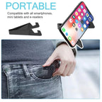 Fimilef Universal Phone Holder Foldable Cellphone Support Stand for Iphone Ipad E-Reader Tablets Adjustable Support Phone Holder
