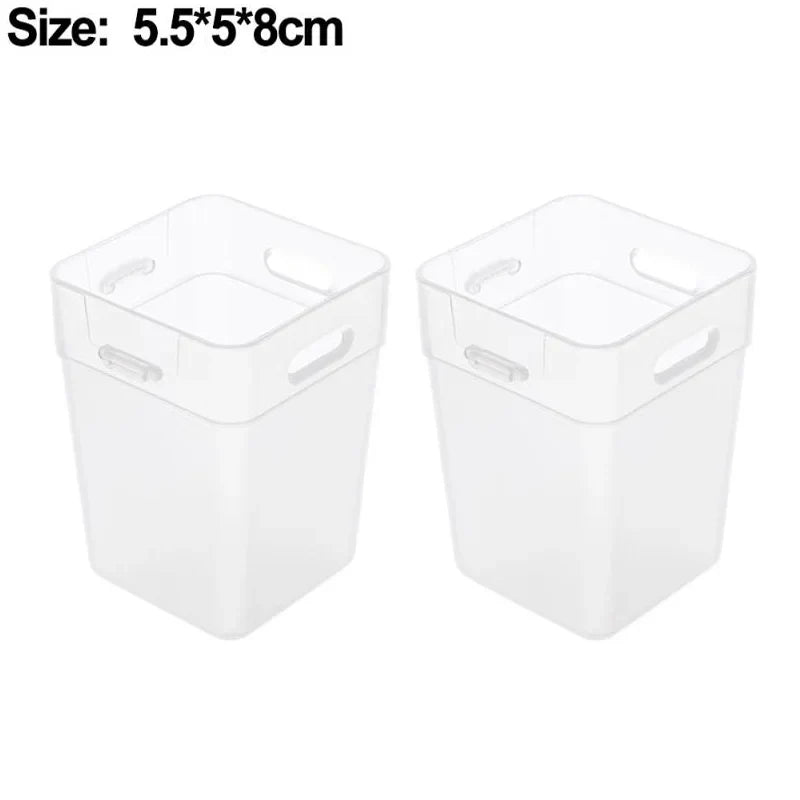 1-4Pcs Refrigerator Storage Boxes Kitchen Fruit Vegetable Fresh-Keeping Box Fridge Side Door Container Organizer Accessories