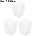 1-4Pcs Refrigerator Storage Boxes Kitchen Fruit Vegetable Fresh-Keeping Box Fridge Side Door Container Organizer Accessories