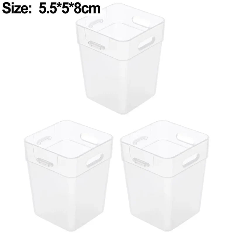 1-4Pcs Refrigerator Storage Boxes Kitchen Fruit Vegetable Fresh-Keeping Box Fridge Side Door Container Organizer Accessories