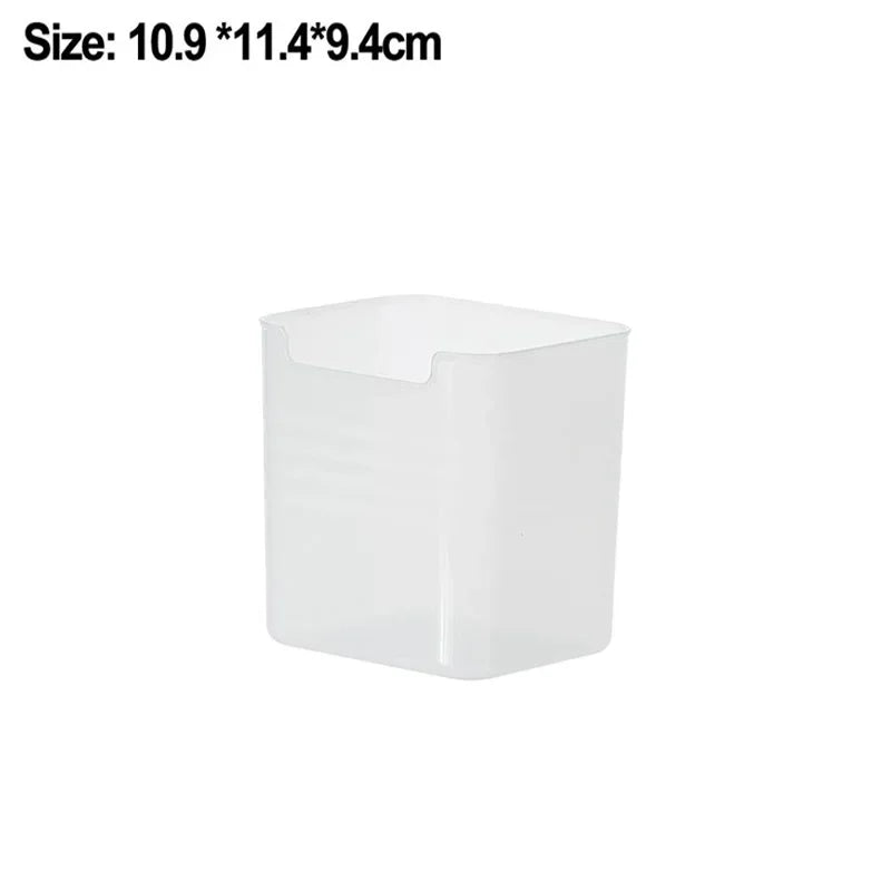 1-4Pcs Refrigerator Storage Boxes Kitchen Fruit Vegetable Fresh-Keeping Box Fridge Side Door Container Organizer Accessories