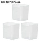 1-4Pcs Refrigerator Storage Boxes Kitchen Fruit Vegetable Fresh-Keeping Box Fridge Side Door Container Organizer Accessories