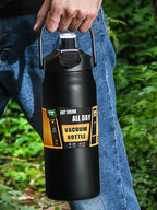 Outdoor Portable Thermos with Straw 304 Stainless Steel Thermal Mug Tumbler Cup Sports Vacuum Flasks Cold and Hot Water Bottle