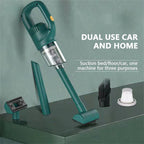 Wireless Handheld Vacuum Cleaner Cordless Chargeable 50000Pa Auto Vacuum for Home Car Pet Mini