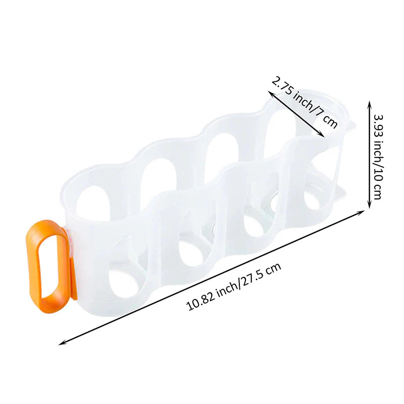 4 Hole Beverage Soda Drink Can Organizer Racks Fridge Drink Bottle Holder Beer Refrigeration Shelf Home Kitchen Storage Box Case