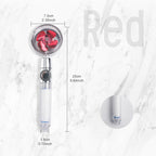 Turbo 360 Degrees Rotated Fan Shower Head High Pressure Water Saving Spray Adjustable Showerhead Filters Bathroom Accessories